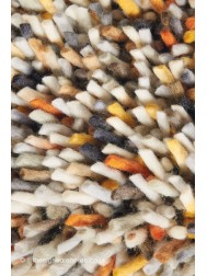 Dots Orange Mix Rug - Thumbnail - 6