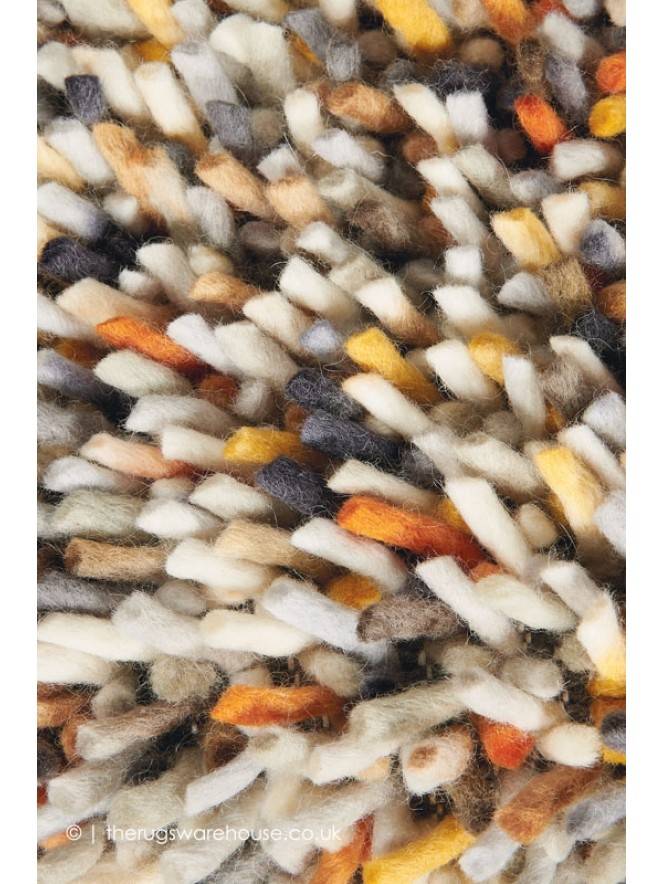 Dots Orange Mix Rug - 6