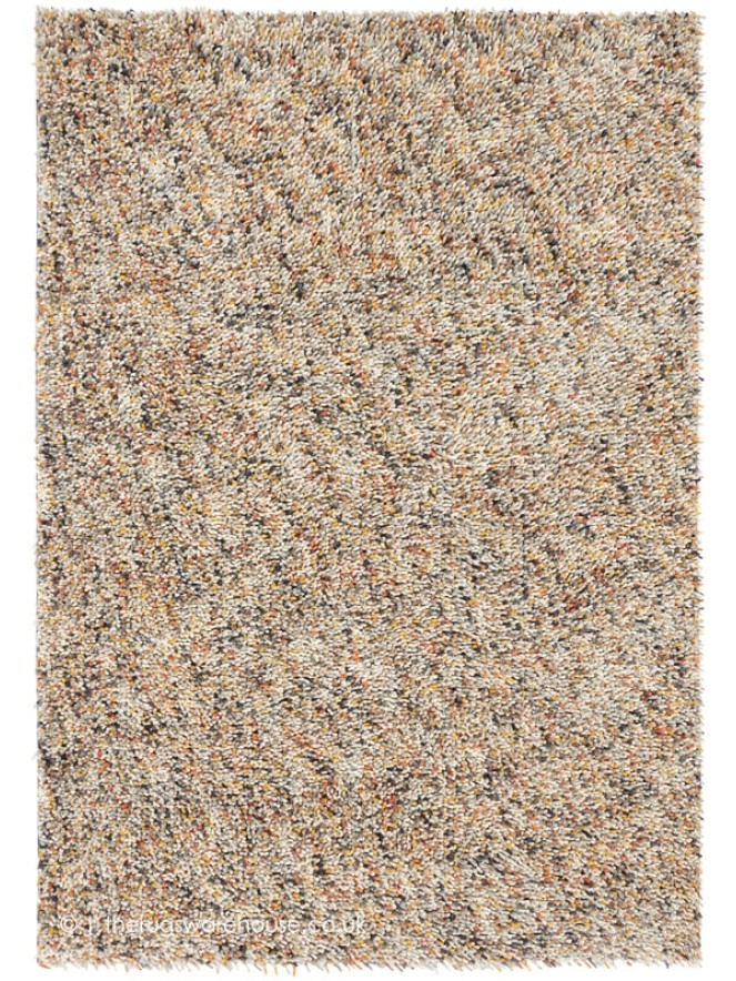 Dots Orange Mix Rug - 7