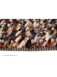 Dots Brown Mix Rug - Thumbnail - 3