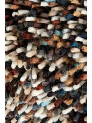 Dots Brown Mix Rug - Thumbnail - 6