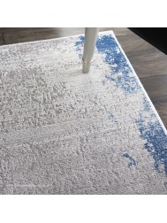 Byala Grey Navy Rug - Thumbnail - 3