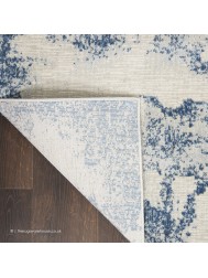 Varvara Ivory Blue Rug - Thumbnail - 6