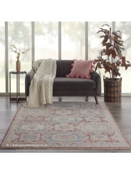 Homestead Blue Brick Rug - Thumbnail - 2