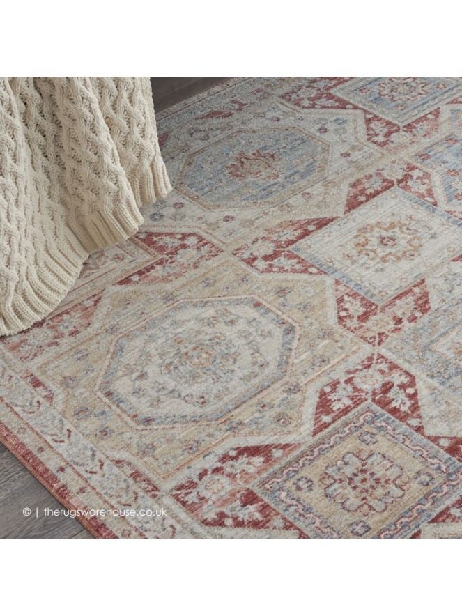 Homestead Blue Brick Rug - 3