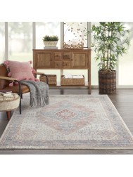 Homestead Blue Grey Rug - Thumbnail - 2