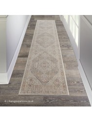 Homestead Beige Grey Runner - Thumbnail - 2