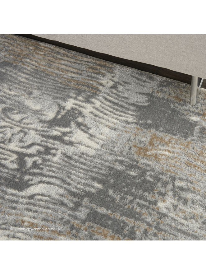 Solace Wave Grey Rug - 5