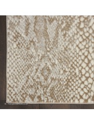 Solace Snake Beige Rug - Thumbnail - 3