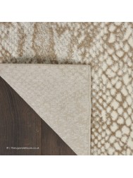 Solace Snake Beige Rug - Thumbnail - 4