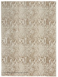 Solace Snake Beige Rug - Thumbnail - 7