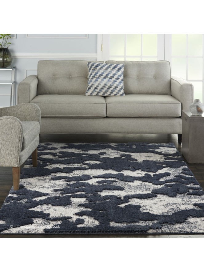 Zermat Clouds Blue Rug - 3