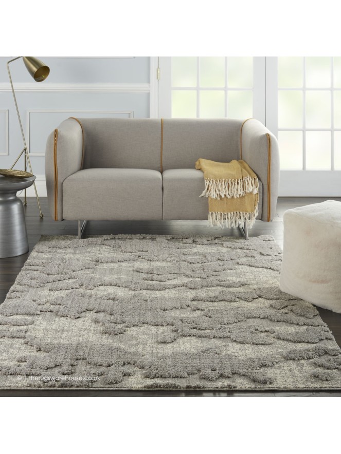 Zermat Clouds Grey Rug - 3