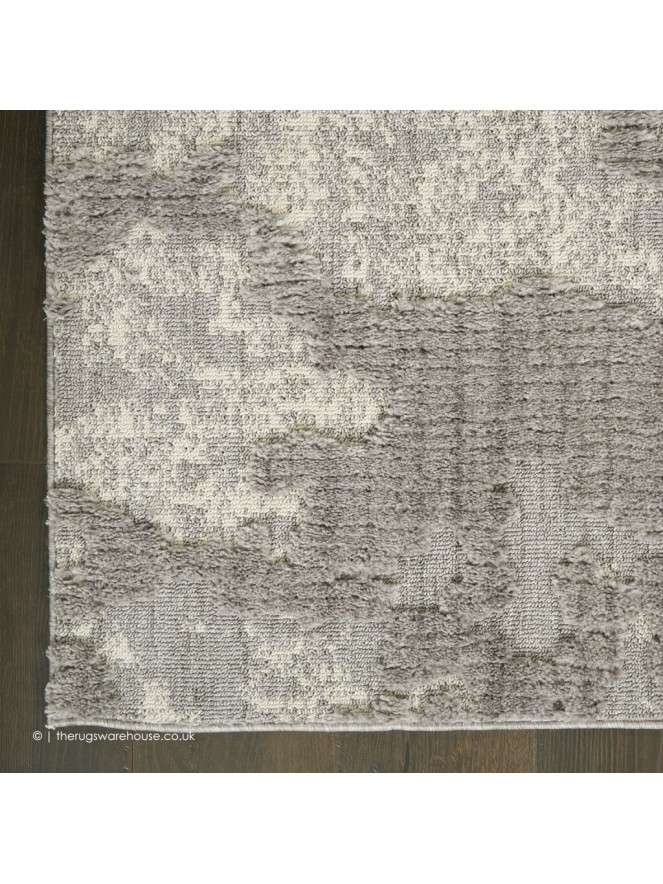 Zermat Clouds Grey Rug - 7