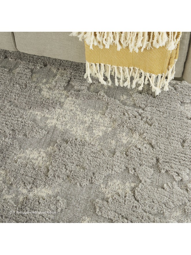 Zermat Clouds Grey Rug - 6