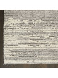 Zermat Stripes Grey Rug - Thumbnail - 4