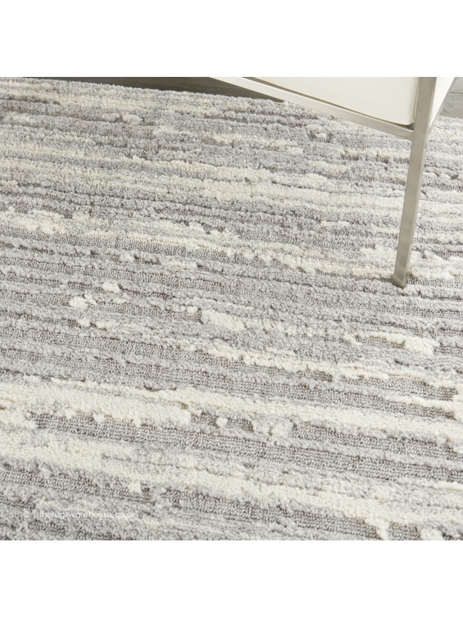 Zermat Stripes Grey Rug - 6