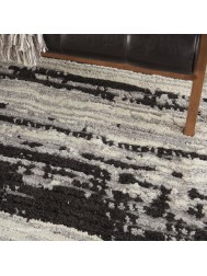 Zermat Stripes Charcoal Rug - Thumbnail - 6