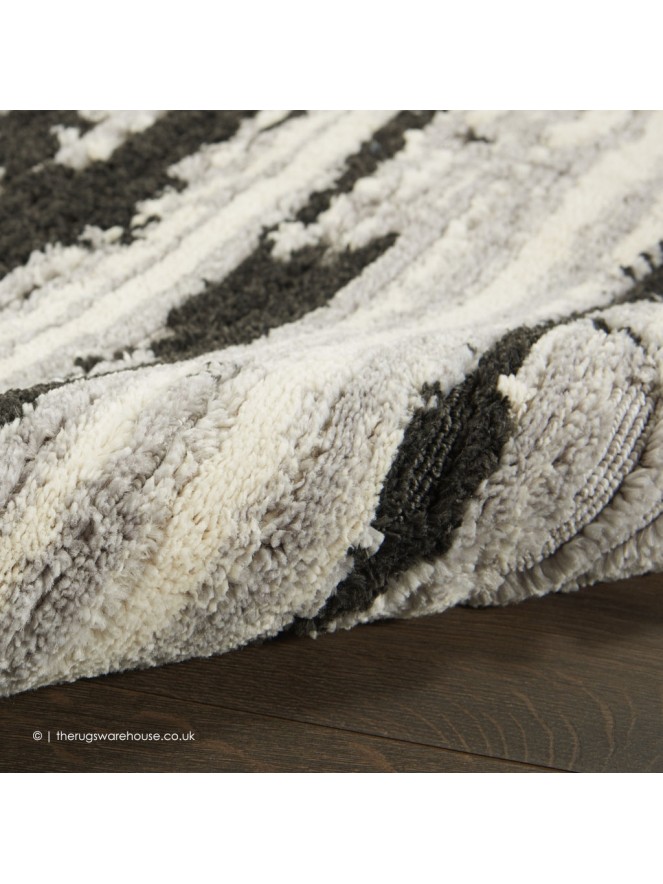 Zermat Stripes Charcoal Rug - 7