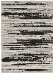 Zermat Stripes Charcoal Rug - Thumbnail - 8