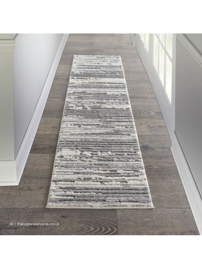 Zermat Stripes Grey Runner - 2