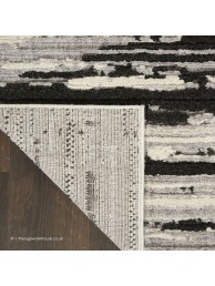 Zermat Stripes Charcoal Runner - Thumbnail - 4