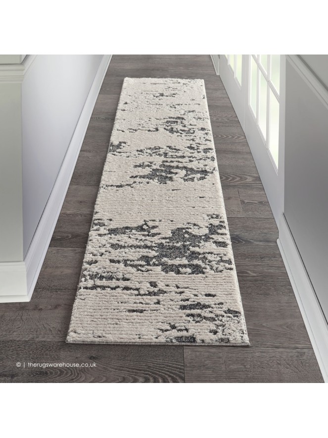 Zermat Stripes Ivory Runner - 2