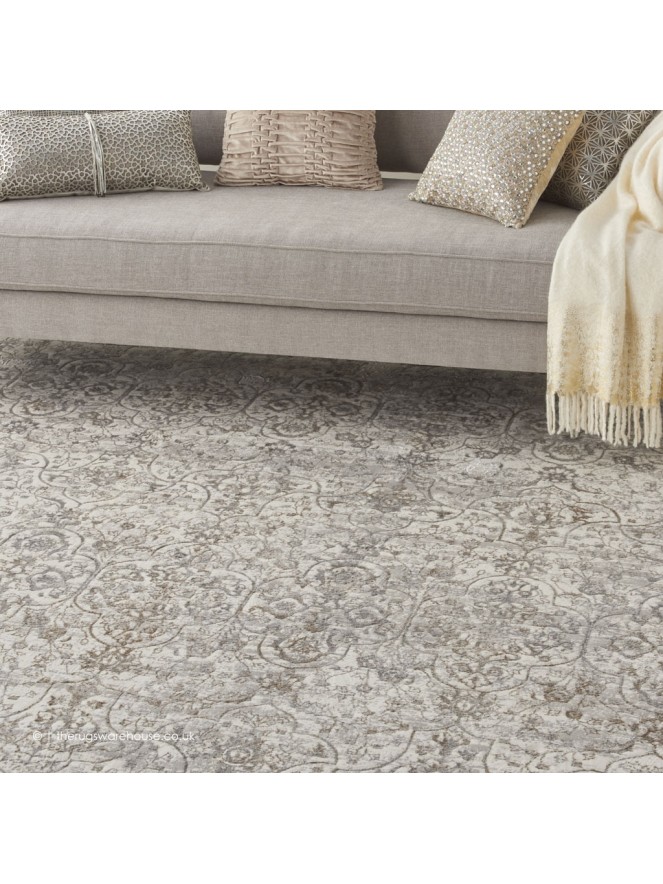 Terrace Cedar Beige Rug - 4