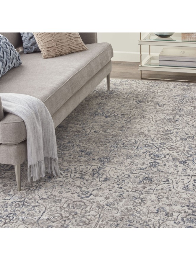 Terrace Cedar Blue Rug - 4