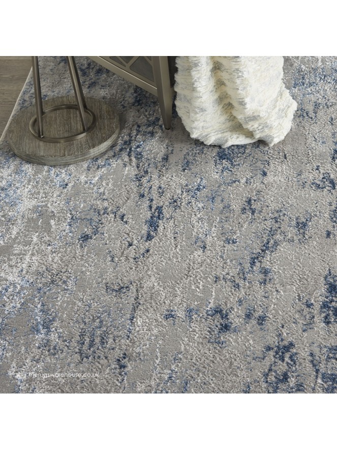 Terrace Speckle Blue Rug - 3