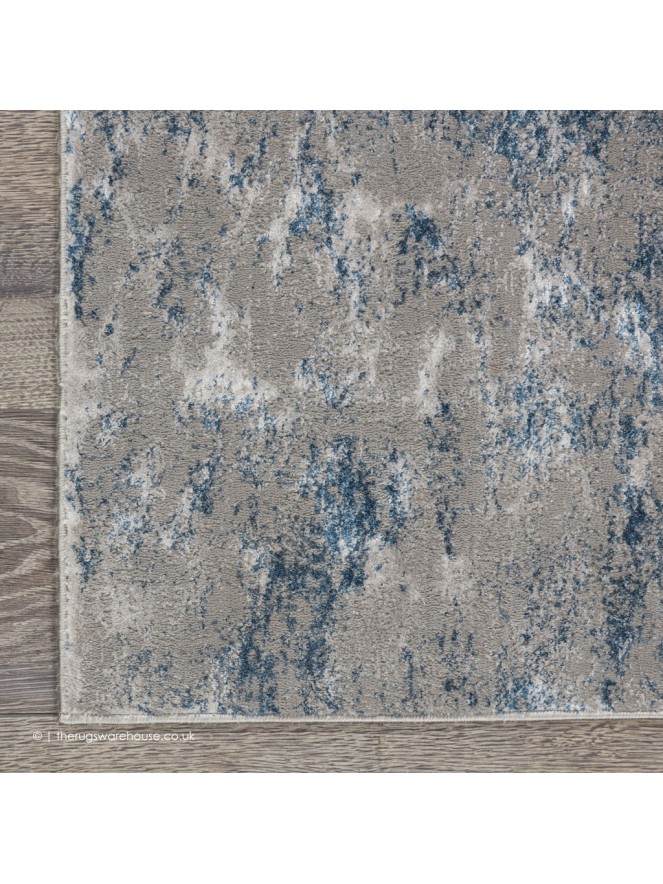 Terrace Speckle Blue Rug - 5