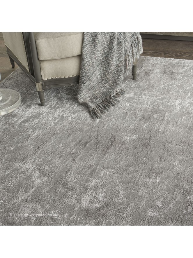 Terrace Speckle Silver Rug - 4