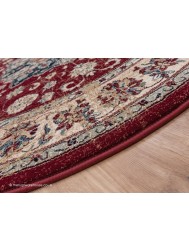 Timouri Red Circle Rug - Thumbnail - 3