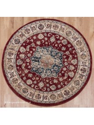 Timouri Red Circle Rug - Thumbnail - 7