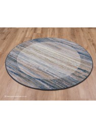 Fabricano Blue Circle Rug - Thumbnail - 2