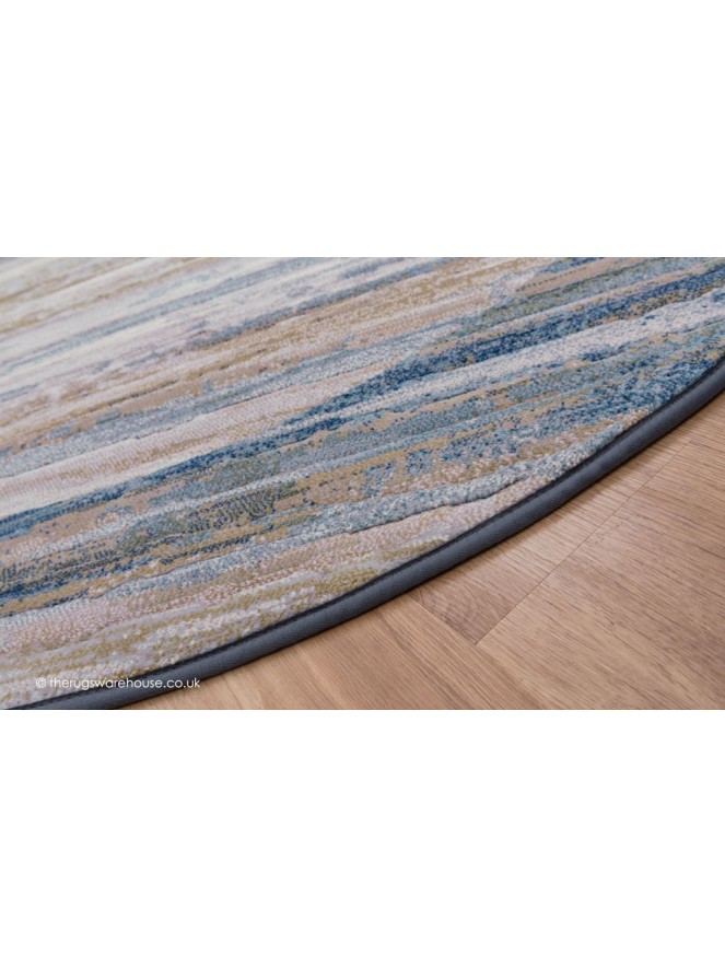 Fabricano Blue Circle Rug - 3