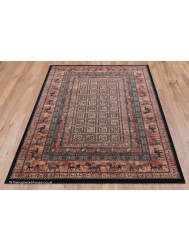 Serabad Black Green Rug - Thumbnail - 2