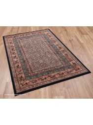 Serabad Black Green Rug - Thumbnail - 3