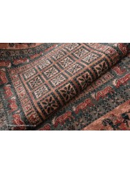 Serabad Black Green Rug - Thumbnail - 5