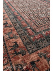 Serabad Black Green Rug - Thumbnail - 6