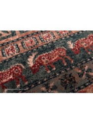 Serabad Black Green Rug - Thumbnail - 7