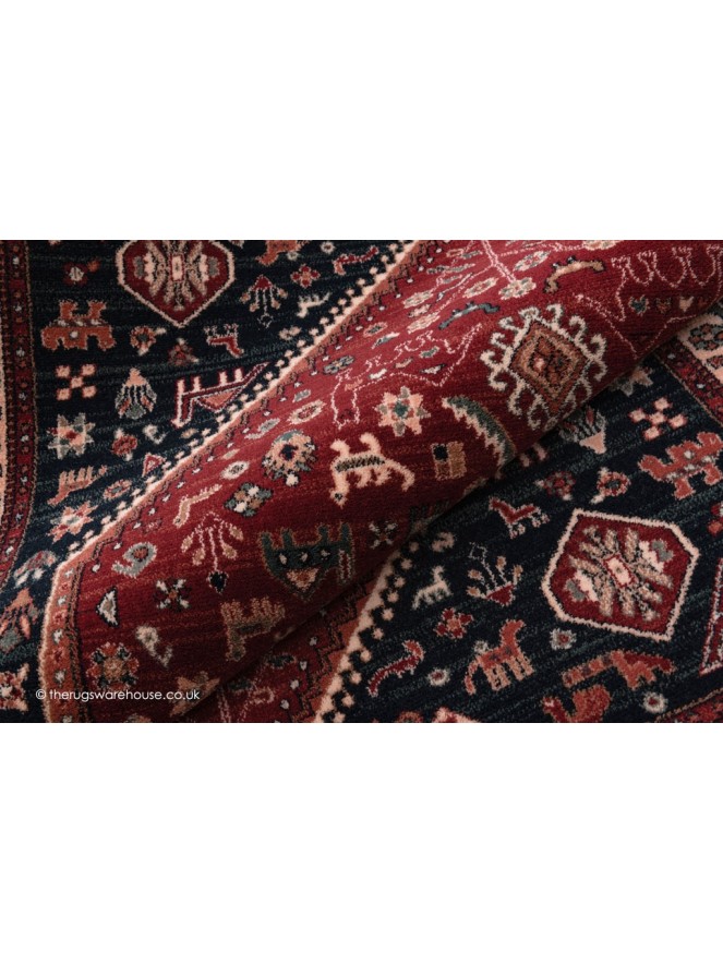 Menwar Red Rug - 5