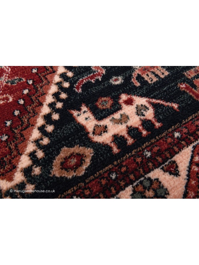 Menwar Red Rug - 7