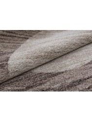 Mehari Border Brown Mix Circle Rug - Thumbnail - 4