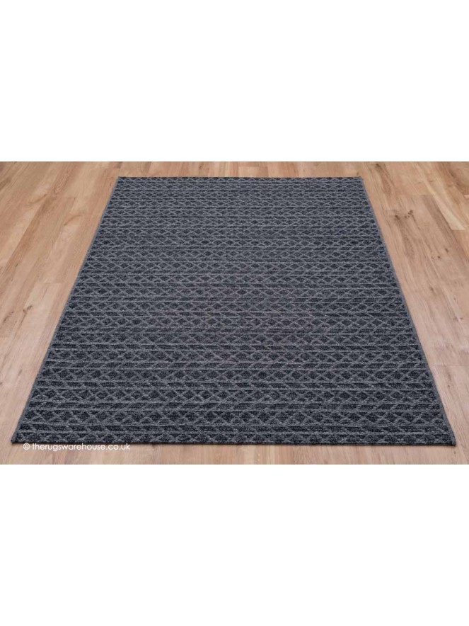 Spiro Charcoal Rug - 2