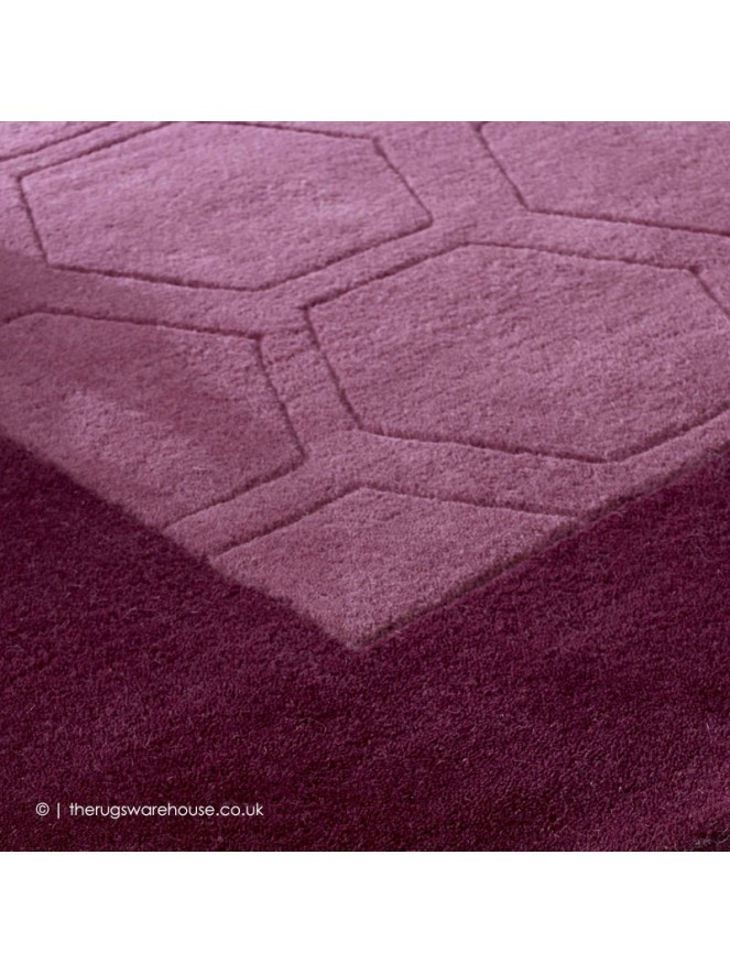 Hex Purple Rug - 5