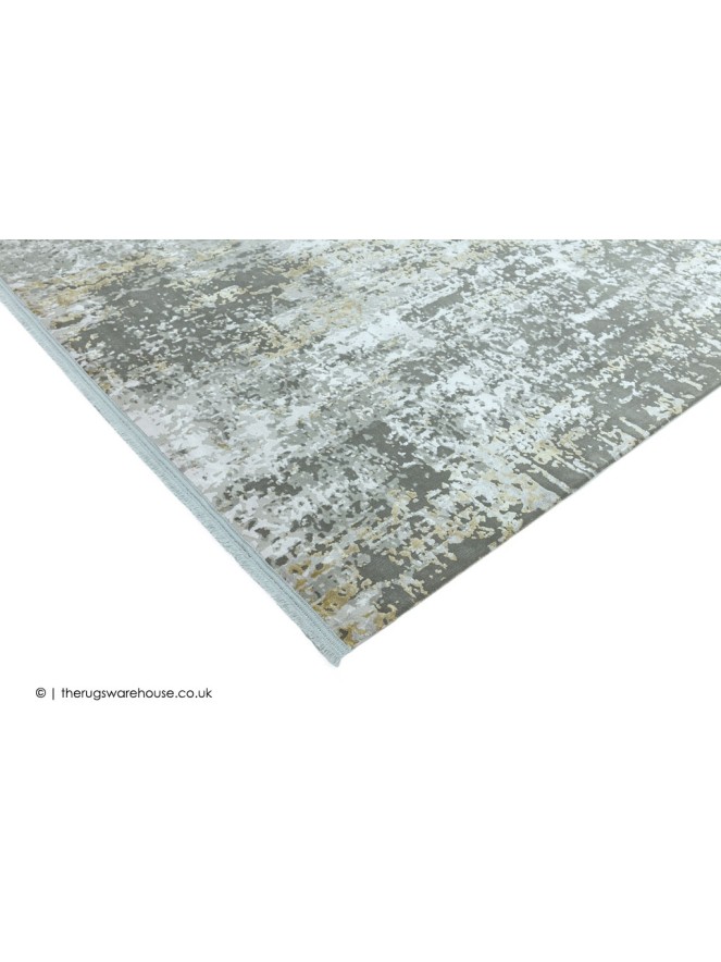 Olympia Grey Gold Abstract Rug - 3