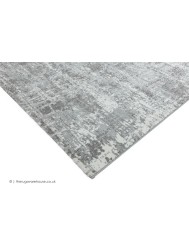 Orion Abstract Silver Rug - Thumbnail - 3