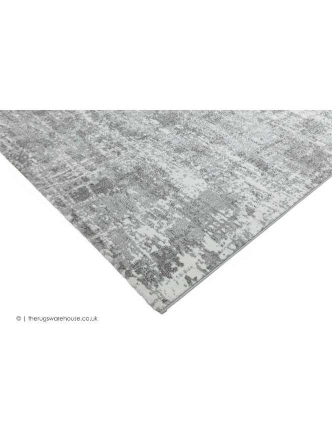 Orion Abstract Silver Rug - 3