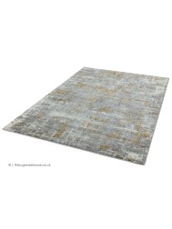 Orion Abstract Yellow Rug - Thumbnail - 3